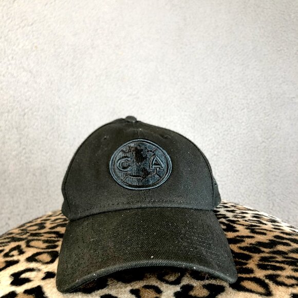 New Era Other - New Era Club América Black Hat Size Medium/Large Cruz Azul Futbol Soccer Cap